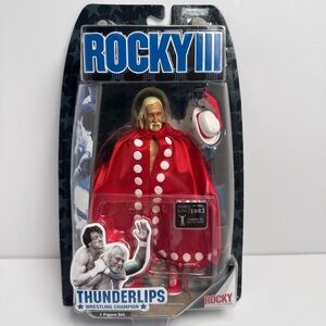 Rocky III Thunderlips Wrestling Champion Action Figure Jakks Pacific